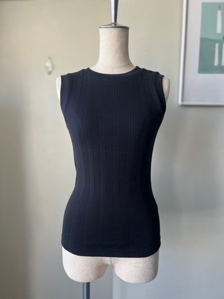 画像1: CLOSELY　tank-top【CLO405】BIK(black-ink) (1)