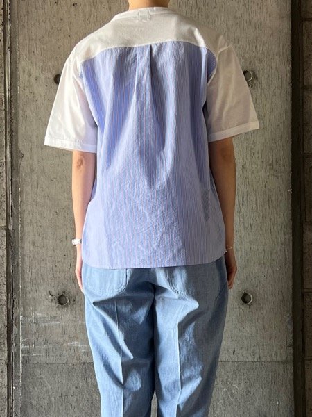 画像1: tannossa　コンビTEE【TC-0351】WHITE (1)