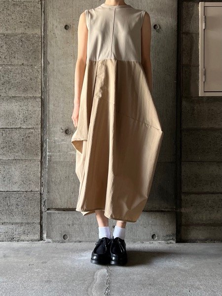 画像1: SNEEUW　コクーンワンピース【snw31-23】beige (1)