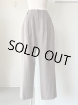 アトリエナルセ☆ リネンコットンテーパードパンツ～ヘリンボーン～ アトリエナルセ☆ リネンコットンテーパードパンツ