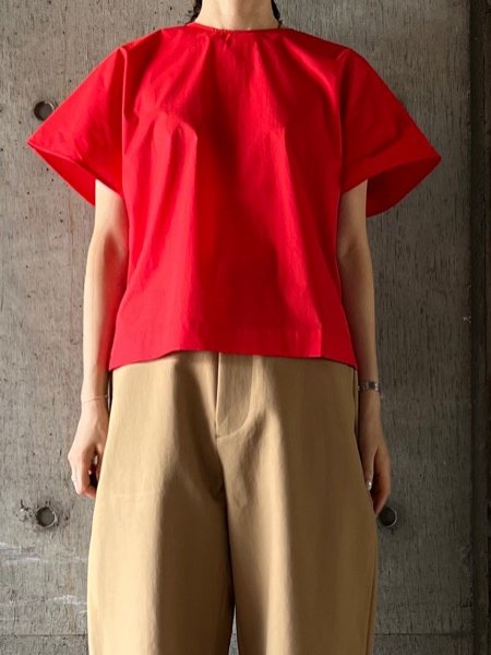 画像1: 【SALE30%OFF】nicholson&nicholson　TAMMY-POPLIN　RED (1)