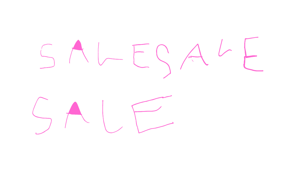 SALEはじまりました